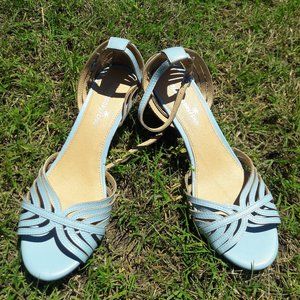 Blue Sandals Size 8 1/2 Montego Bay